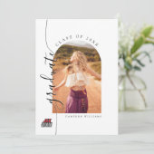 Afgestudeerd aan Jacksonville State University Aankondiging (Staand voorkant)