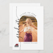 Afgestudeerd aan Jacksonville State University Aankondiging (Voorkant / Achterkant)