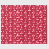 Afgestudeerd aan Jacksonville State University Cadeaupapier (Vlak)