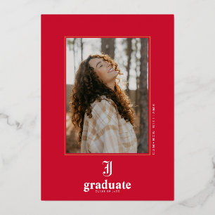 Afgestudeerd aan Jacksonville State University Folie Uitnodiging