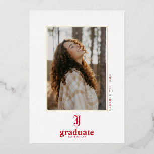 Afgestudeerd aan Jacksonville State University Folie Uitnodiging
