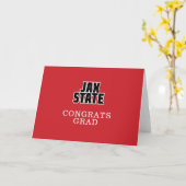 Afgestudeerd aan Jacksonville State University Kaart (Gele Bloem)