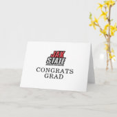 Afgestudeerd aan Jacksonville State University Kaart (Gele Bloem)