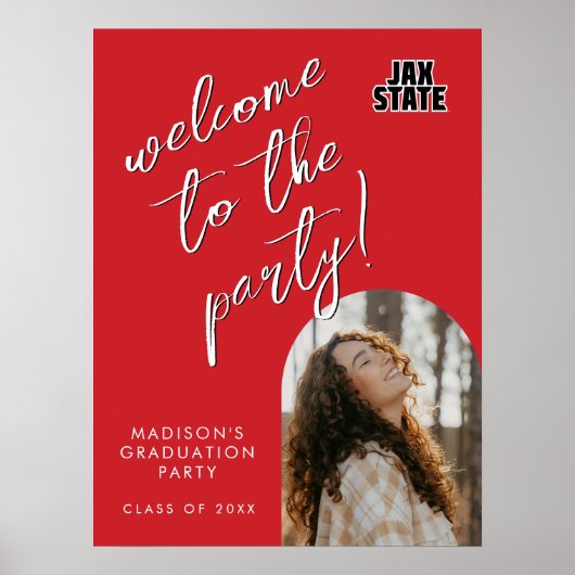 Afgestudeerd aan Jacksonville State University Poster (Voorkant)