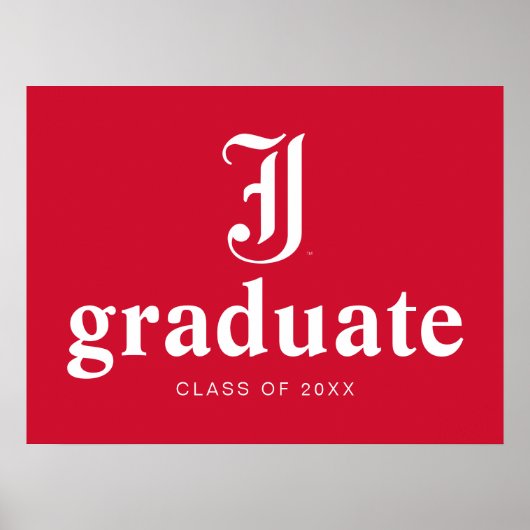 Afgestudeerd aan Jacksonville State University Poster (Voorkant)