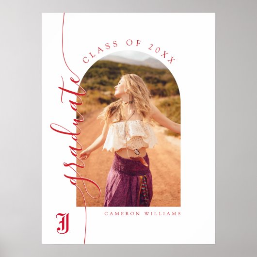 Afgestudeerd aan Jacksonville State University Poster (Voorkant)