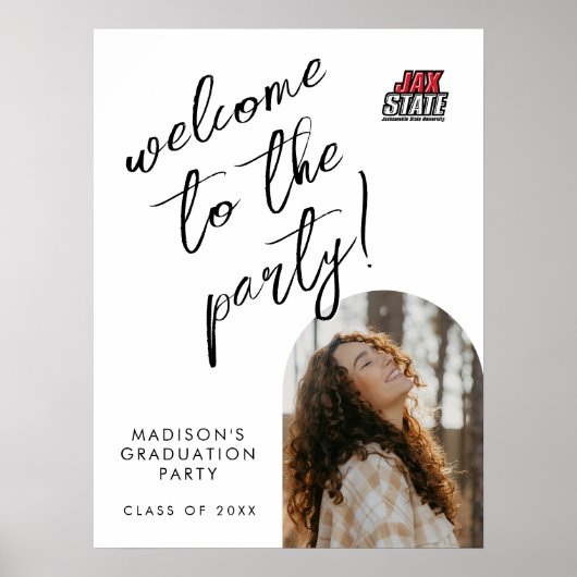 Afgestudeerd aan Jacksonville State University Poster (Voorkant)
