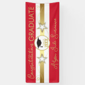 Afgestudeerd! Aangepaste Afstudeerder-partijbanner Spandoek (Verticaal)