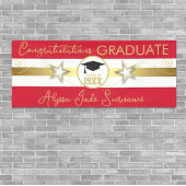 Afgestudeerd! Aangepaste Afstudeerder-partijbanner Spandoek