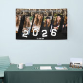 Afgestudeerd Aangepaste Banner met Foto Collage (Beurs)