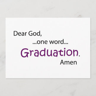 Afgestudeerd Aankondiging