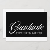 Afgestudeerd Aankondiging (Voorkant / Achterkant)