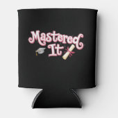 Afgestudeerd Afstudeer Masters Diploma Afgestudeer Blikjeskoeler (Voorkant)