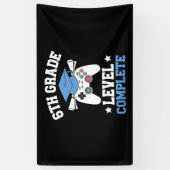 Afgestudeerd als gamer op niveau van groep 8 spandoek (Verticaal)