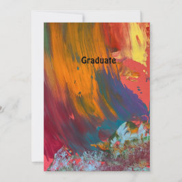 Afgestudeerd bericht aankondiging