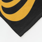 Afgestudeerd Bij Hbcu Juneteenth School Historisch Fleece Deken (Hoek)