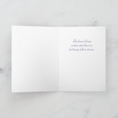 Afgestudeerd Botanische Bladeren Vlinders Kaart (Binnen)