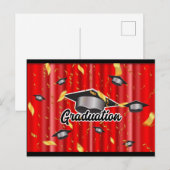 Afgestudeerd Briefkaart (Voorkant / Achterkant)