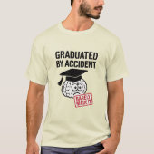 AFGESTUDEERD DOOR TOEVAL T-SHIRT (Voorkant)