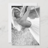 Afgestudeerd Eiffeltoren Vintage Bloem Roze Kaart (Achterkant)