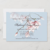 AFGESTUDEERD | Elegant Beach Floral Arbor Kaart (Achterkant)