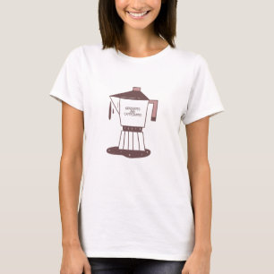 Afgestudeerd En Gecaffeïneerd T-shirt