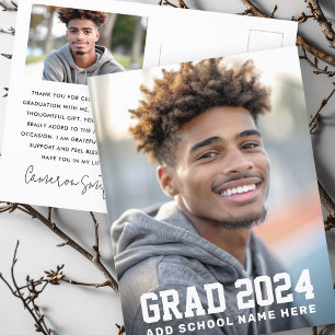 Afgestudeerd foto afstudeerjaar afstuderen briefkaart
