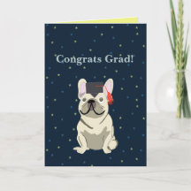Afgestudeerd, gefeliciteerd afgestudeerde! Franse 