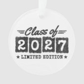 Afgestudeerd Gelimiteerde Editie Eindexamenklas 20 Ornament (voorkant)