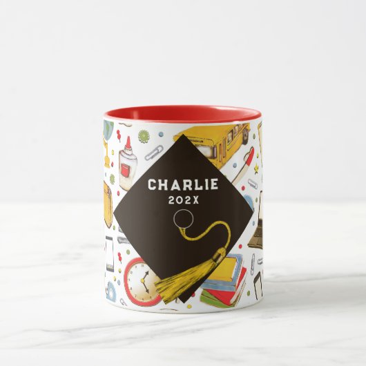 Afgestudeerd Geschenk Mok (Midden)