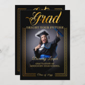 Afgestudeerd. Gouden greep Helder je toekomst op Kaart (Voorkant / Achterkant)