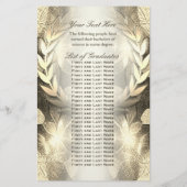 Afgestudeerd | Gouden Laurel Leaf (Achterkant)