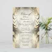 Afgestudeerd | Gouden Laurel Leaf (Staand voorkant)