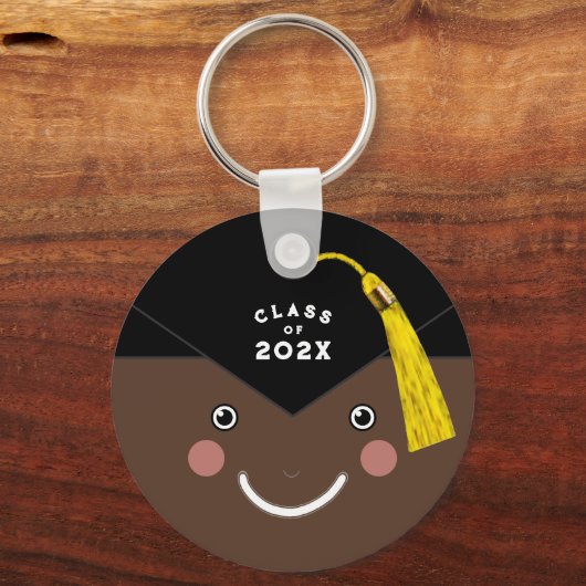 Afgestudeerd-herinneringscadeau Sleutelhanger (Achterkant)
