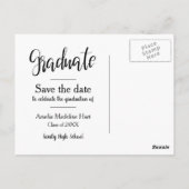 Afgestudeerd | Het beste is nog steeds om het scri Briefkaart (Achterkant)