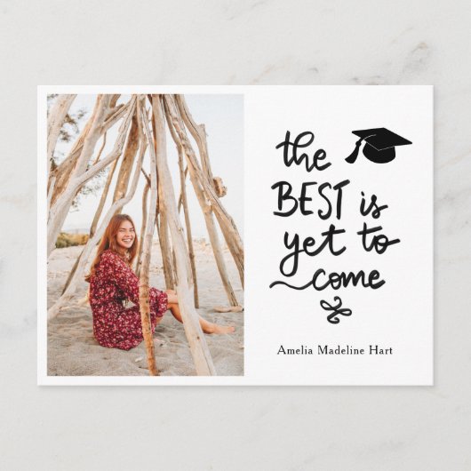 Afgestudeerd | Het beste is nog steeds om het scri Briefkaart (Voorkant)