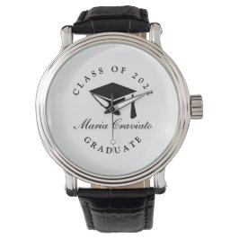 Afgestudeerd Horloge Cadeau – Op Maat Gegraveerd T