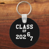Afgestudeerd In 2026 Afstudeerfeest Zo Klaar Graad Sleutelhanger (Voorkant)
