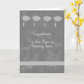 Afgestudeerd in de diergeneeskunde Kaart, grijs Kaart (Gele Bloem)