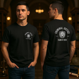 Afgestudeerd in Strafrecht - Persoonlijk T-shirt