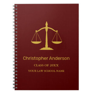 Afgestudeerd Juridisch Professional Notitieboek