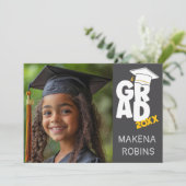 Afgestudeerd kaart (Staand voorkant)