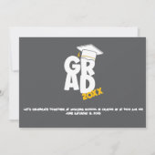 Afgestudeerd kaart (Achterkant)