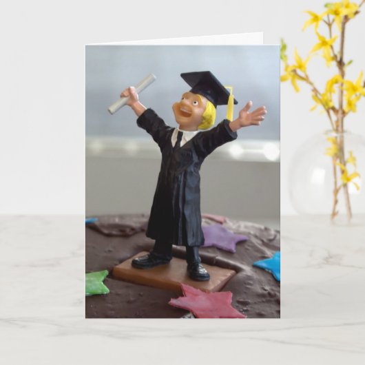 Afgestudeerd Kaart (Gele Bloem)