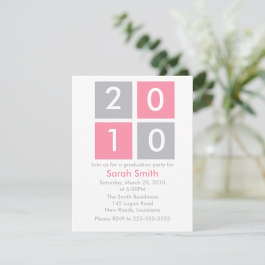 Afgestudeerd Kaart (Staand voorkant)