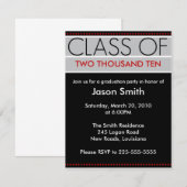 Afgestudeerd Kaart (Voorkant / Achterkant)