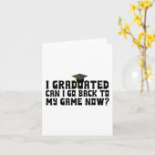 Afgestudeerd kan ik terug naar mijn Game Now Schoo Kaart (Gele Bloem)