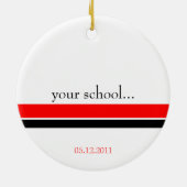 afgestudeerd keramisch ornament (Achterkant)