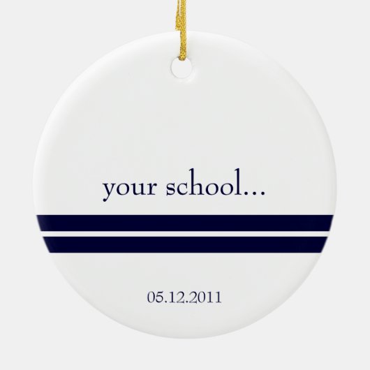 afgestudeerd keramisch ornament (Achterkant)