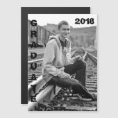 Afgestudeerd Magnetische Uitnodiging (Voorkant / Achterkant)